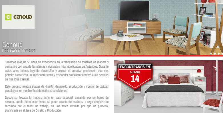 Genoud participa de Expo Mueble x Mayor