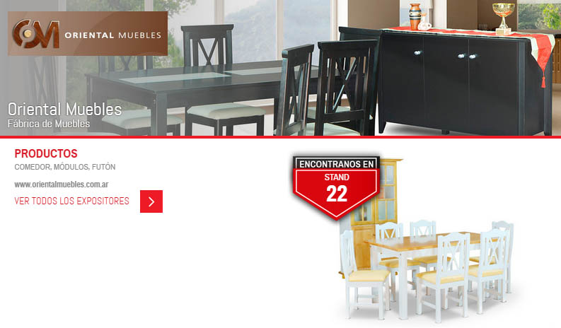 Oriental Muebles participa de Expo Mueble x Mayor