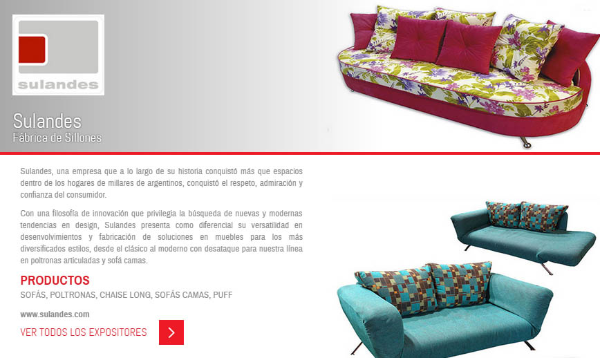 Sulandes participa de Expo Mueble x Mayor
