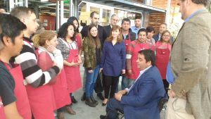 Visita de autoridades del MTEySS