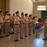 Entrega de certificados de aprobación de cursos en sede Cañitas de CAFYDMA